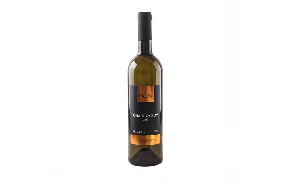 Chardonnay Black label Pruna 0,75l